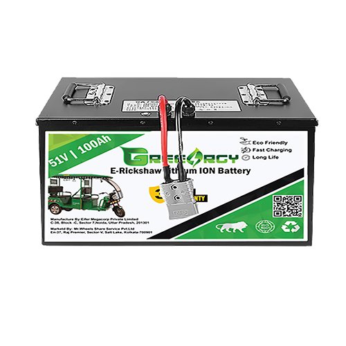 Eco-Volt-100Ah-Po4 E-Rickshaw Battery